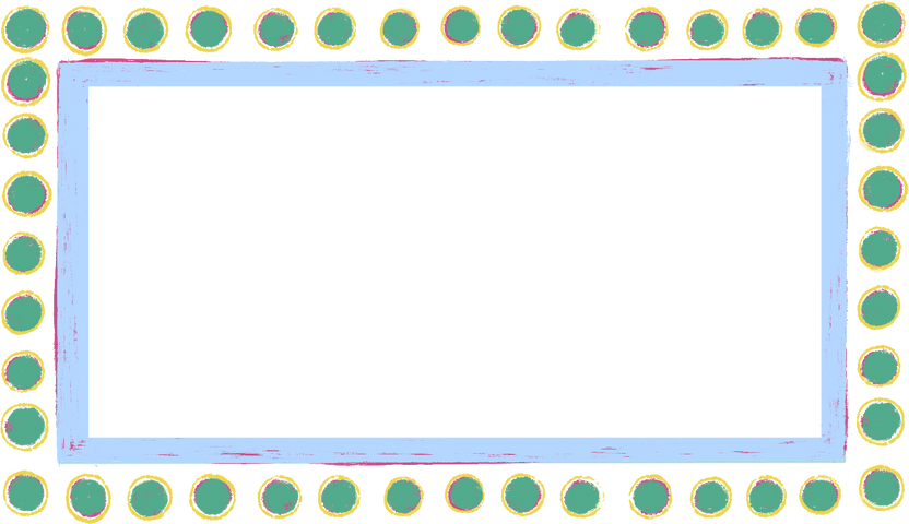 Egyptian Cinema Rectangle Border 